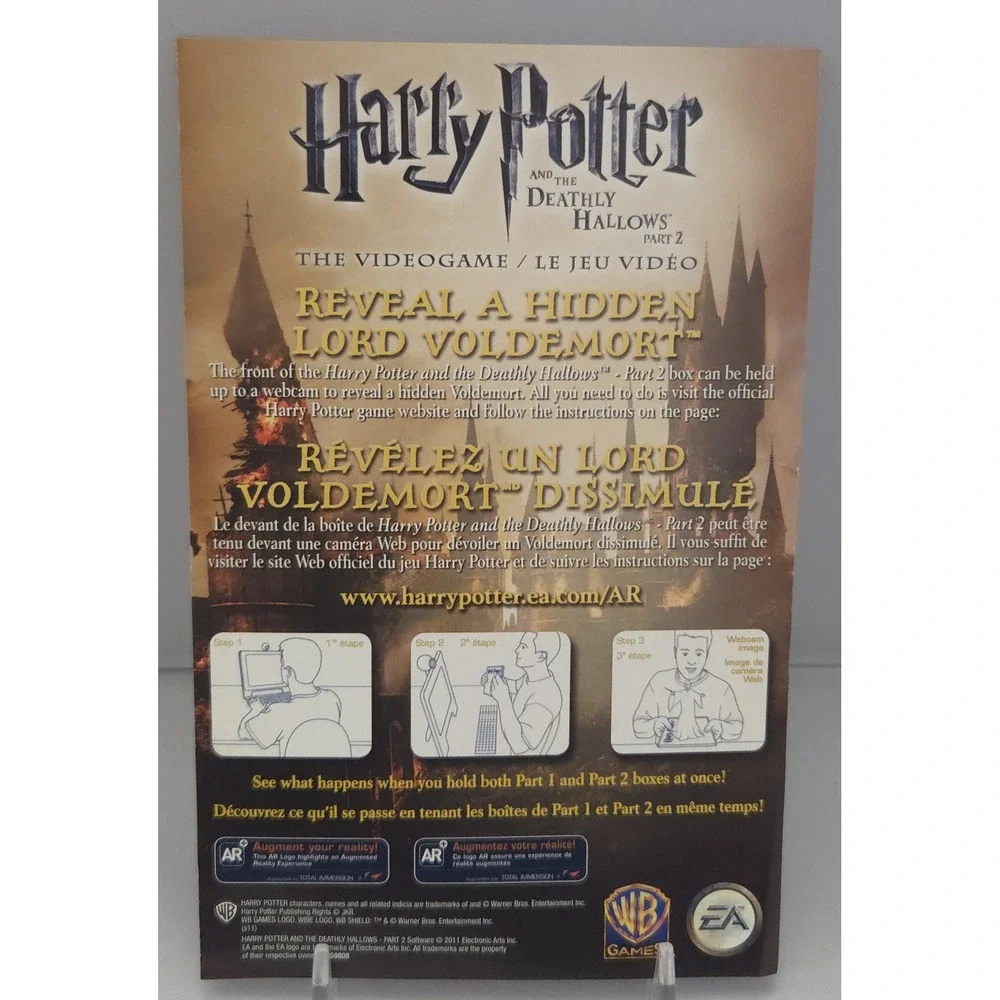 Harry Potter and the Deathly Hallows Part 2 - Nintendo Wii 2011 - Complete (CIB)